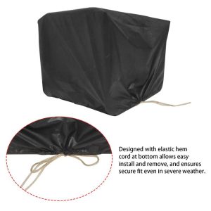 Garden Sets |   Universal Generator Waterproof Cover 600D Polyester Weather/Uv Resistant Generator Storage Cover For Most Generators 5000-10,000 Watt Garden Sets Garden Sets