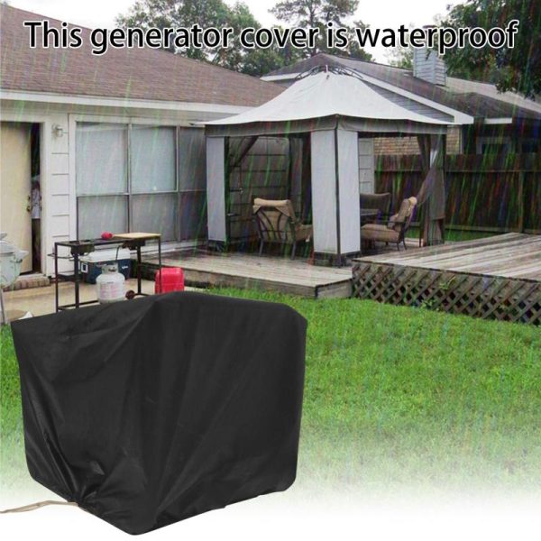 Garden Sets |   Universal Generator Waterproof Cover 600D Polyester Weather/Uv Resistant Generator Storage Cover For Most Generators 5000-10,000 Watt Garden Sets Garden Sets