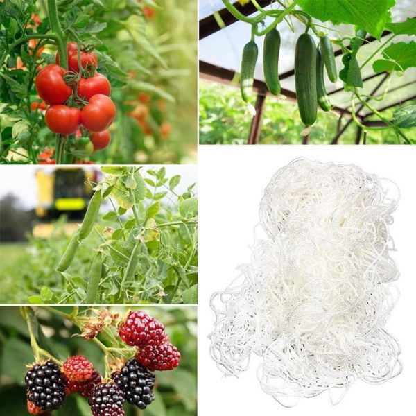 Garden Structures |   Garden Plant Trellis Climbing Net Rope Crawling Net Polyester Plant Support Vine Climbing Hydroponics Garden Net Garden Structures Garden Structures