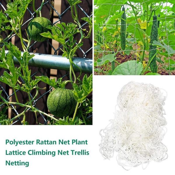 Garden Structures |   Garden Plant Trellis Climbing Net Rope Crawling Net Polyester Plant Support Vine Climbing Hydroponics Garden Net Garden Structures Garden Structures