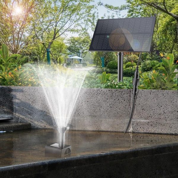 Green & Landscaping |   Solar Fountain Water Pump Kit Solar Powered Water Fountain With Stake For Outdoor Bird Bath Pond Pool Garden Fish Tank Yard Green & Landscaping Green & Landscaping