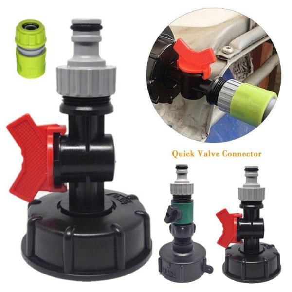 Watering & Irrigation |   3/4” Thread Ibc Tank Adapter Hose Fitting Replacement Valve Fitting Ibc Connector  Ibc Accessories Outdoors & Garden Watering & Irrigation