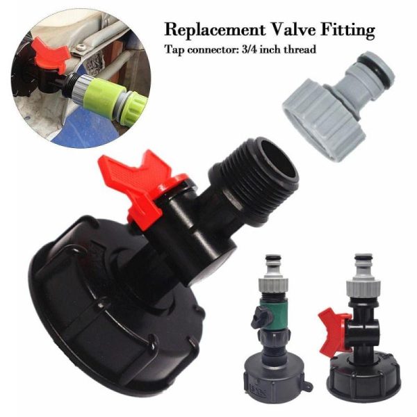 Watering & Irrigation |   3/4” Thread Ibc Tank Adapter Hose Fitting Replacement Valve Fitting Ibc Connector  Ibc Accessories Outdoors & Garden Watering & Irrigation