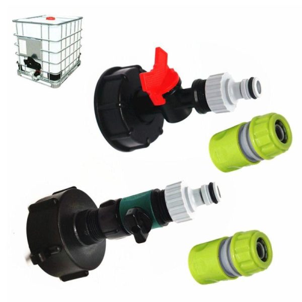 Watering & Irrigation |   3/4” Thread Ibc Tank Adapter Hose Fitting Replacement Valve Fitting Ibc Connector  Ibc Accessories Outdoors & Garden Watering & Irrigation