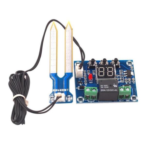 Watering & Irrigation |   Irrigation System Automatic Detector Soil Humidity Sensor Controller Irrigation System Automatic Watering Module 12V Outdoors & Garden Watering & Irrigation